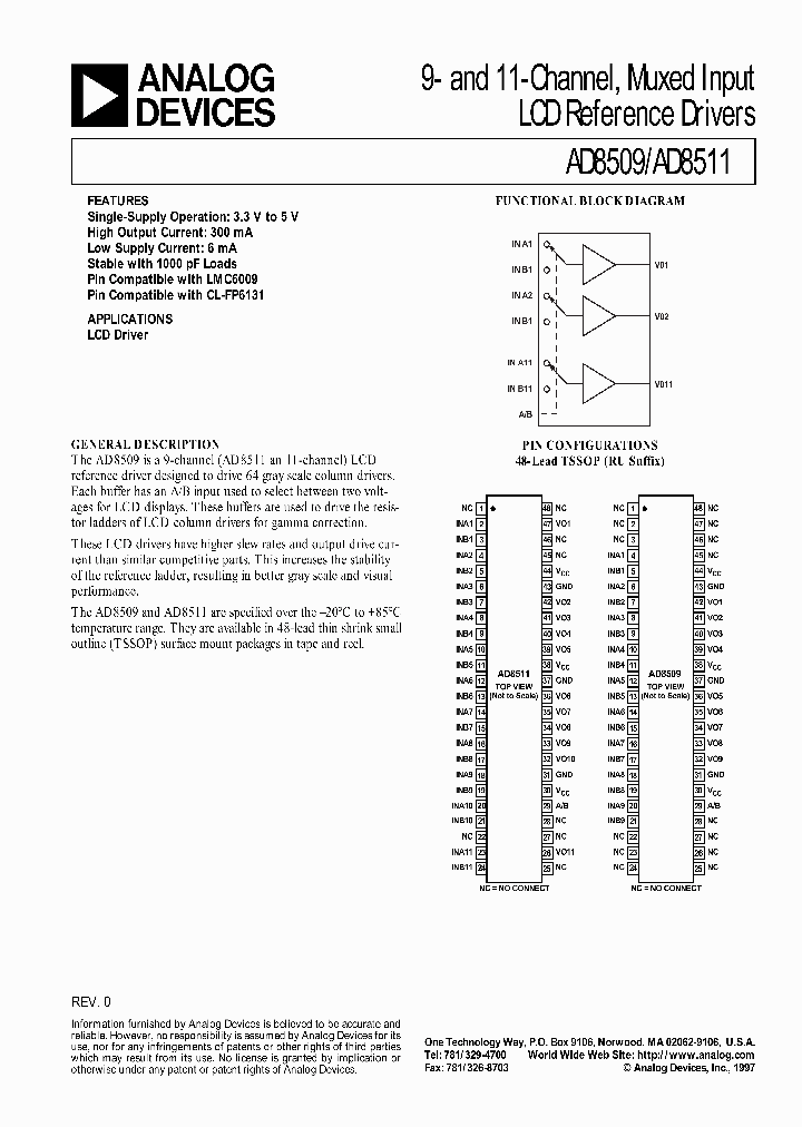 AD8509ARU_137314.PDF Datasheet