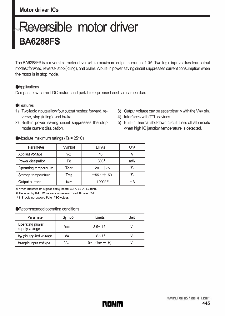 6288FS_139521.PDF Datasheet