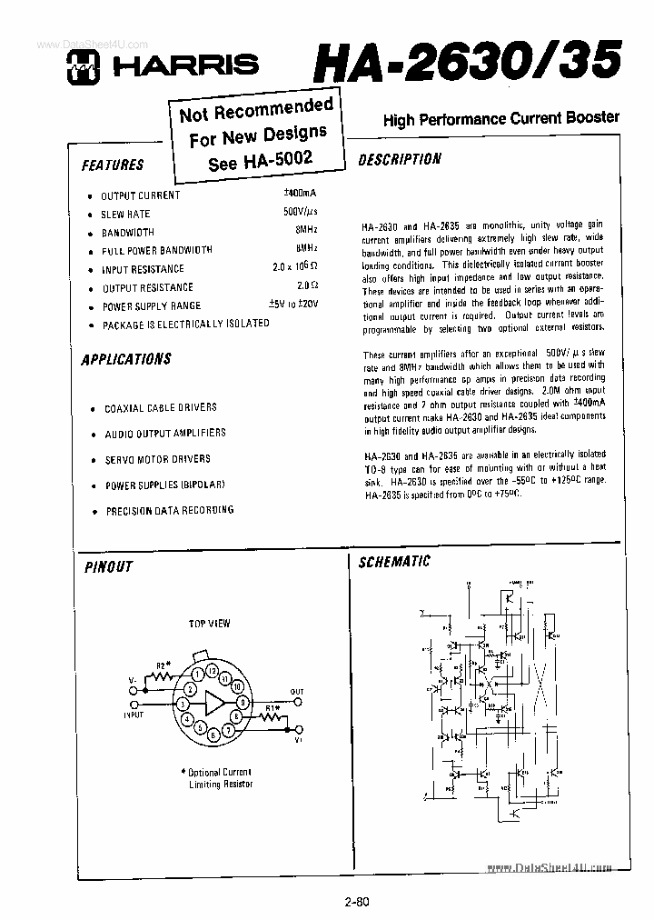 HA2-2630_147417.PDF Datasheet