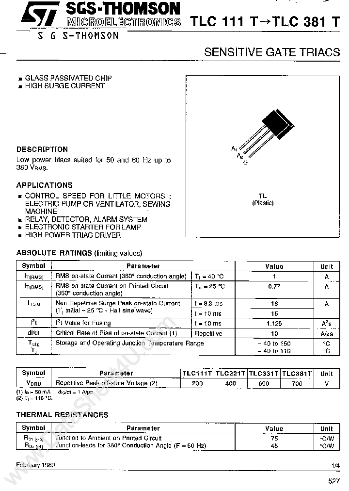 TLC331T_147615.PDF Datasheet