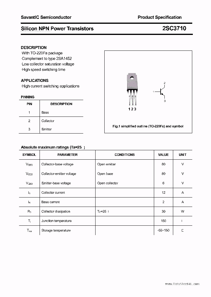 2SC3710_147342.PDF Datasheet