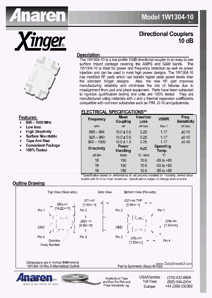 1W1304-10_148029.PDF Datasheet