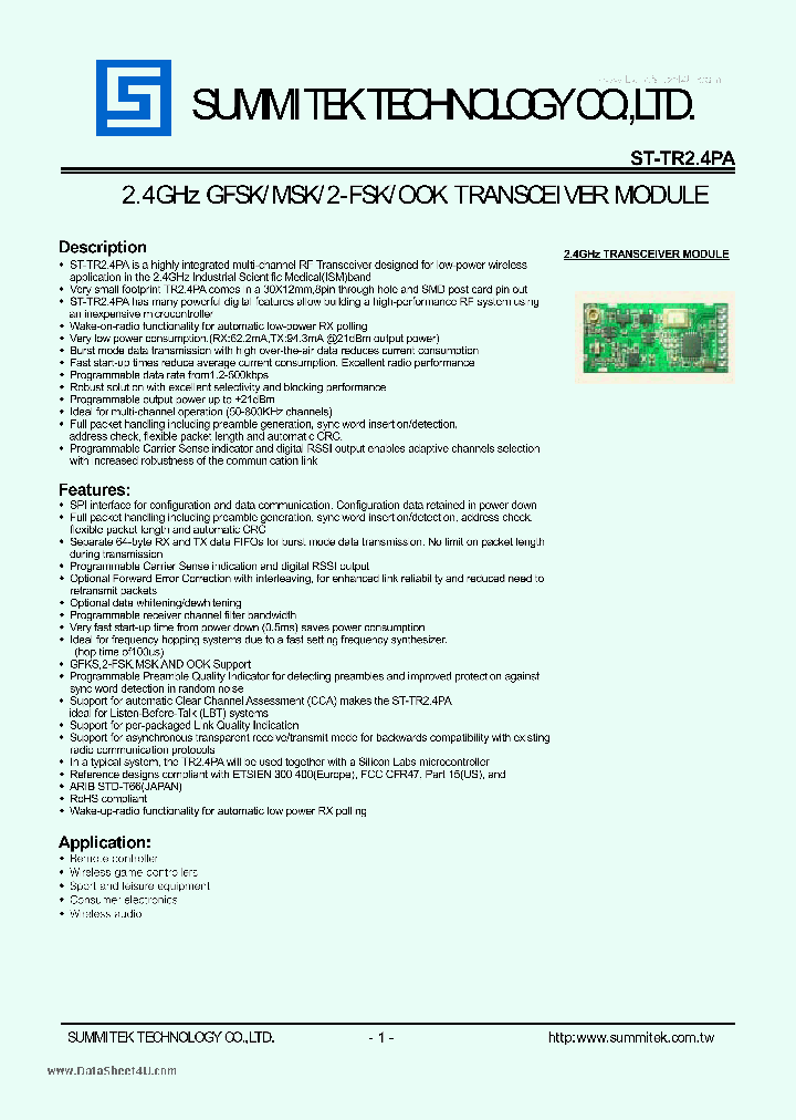 ST-TR24PA_151237.PDF Datasheet