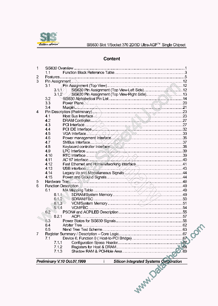 SIS630_151116.PDF Datasheet