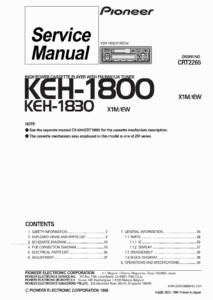 KEH-1800_151751.PDF Datasheet