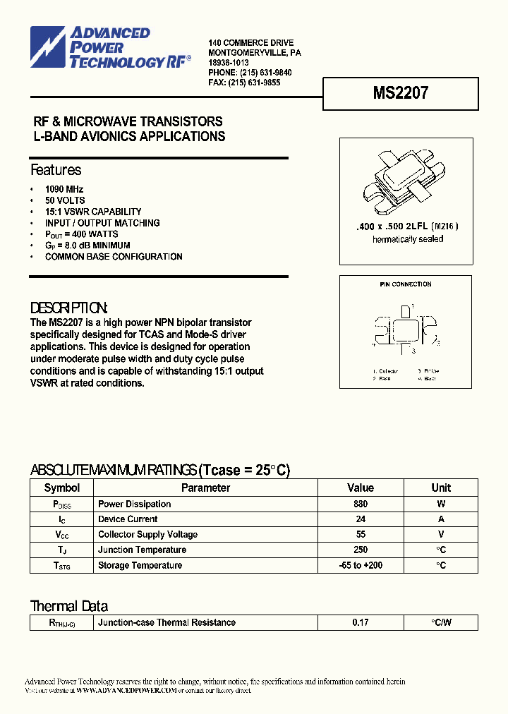 MS2207_187429.PDF Datasheet