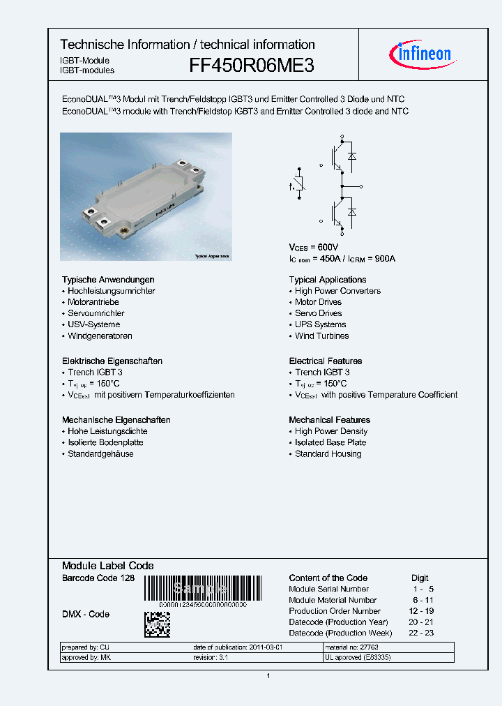FF450R06ME3_200132.PDF Datasheet