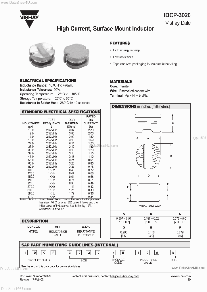 IDCP-3020_156208.PDF Datasheet