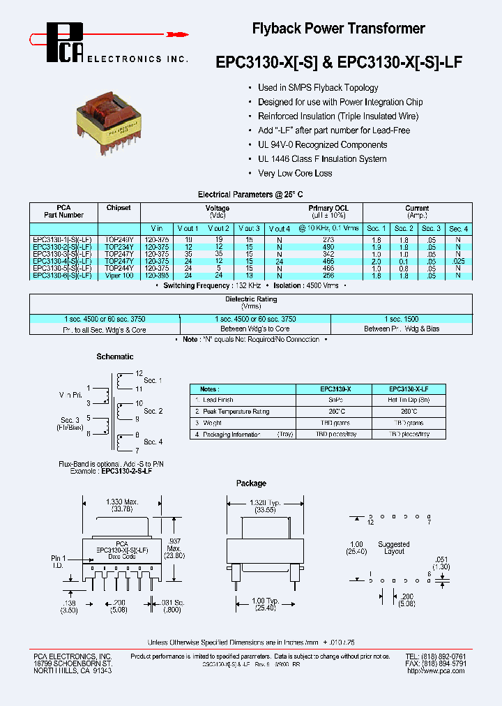 EPC3130-4-LF_193875.PDF Datasheet