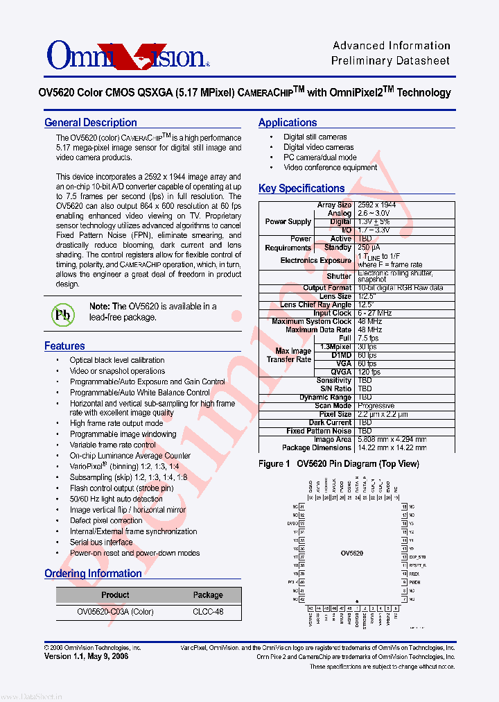 OV5620_163764.PDF Datasheet