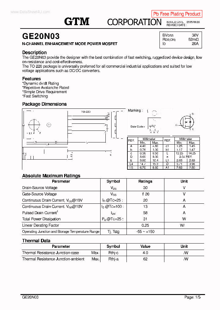 GE20N03_164739.PDF Datasheet