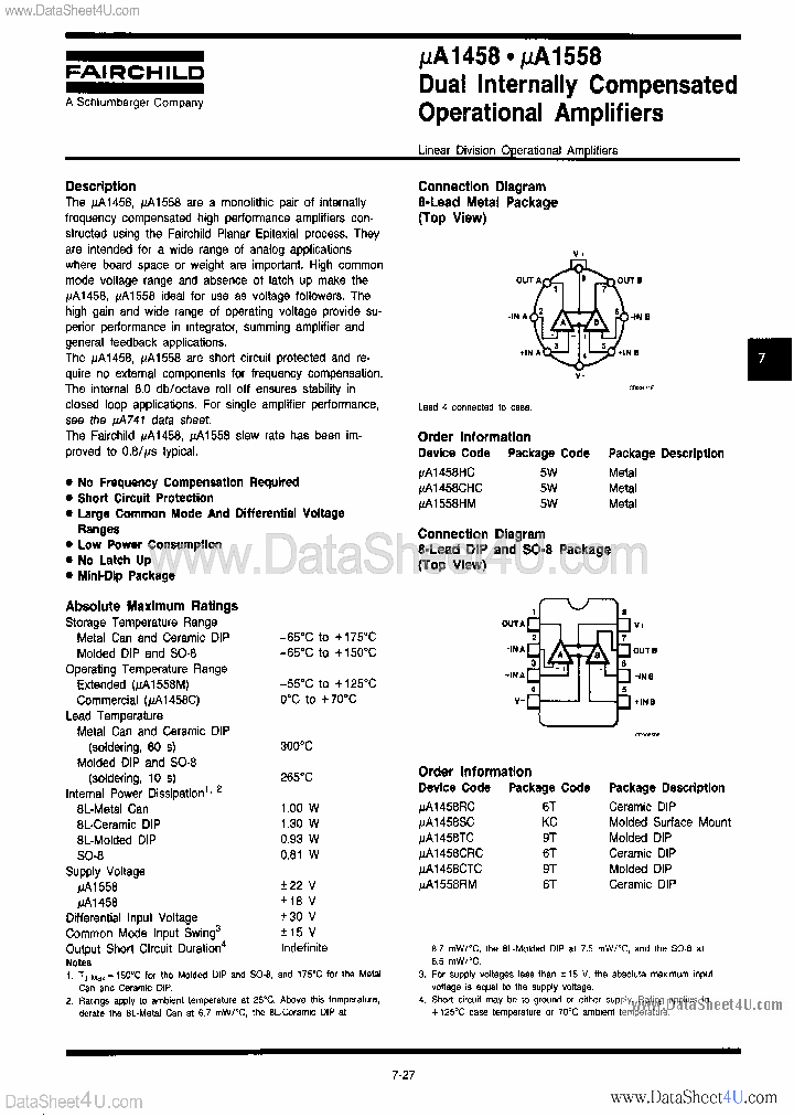 UA1458_164553.PDF Datasheet