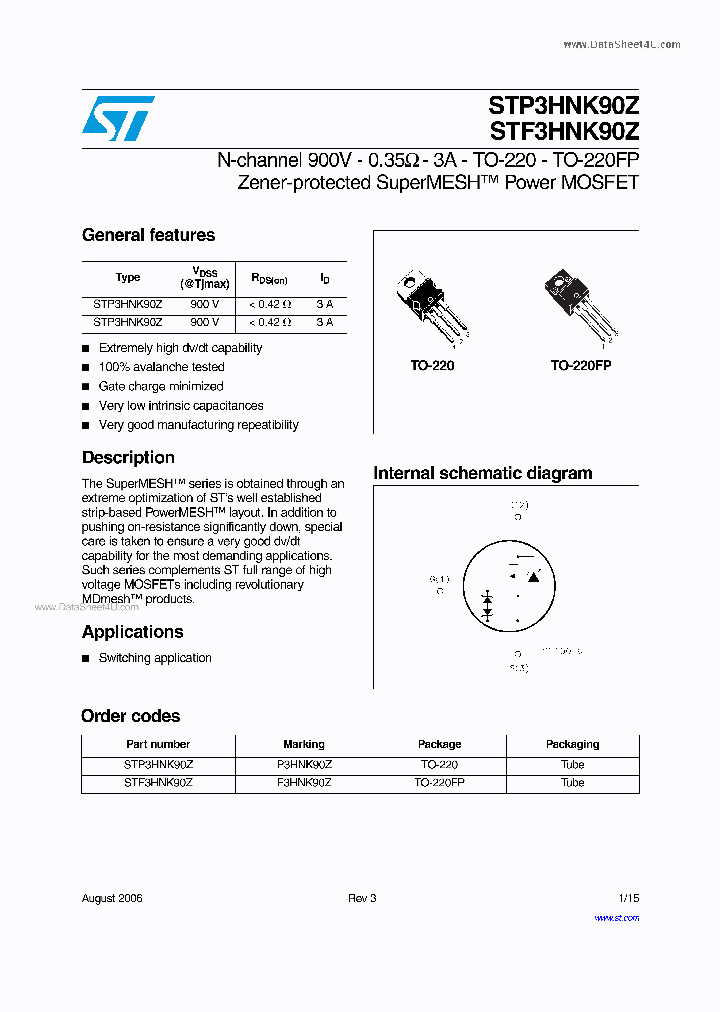 F3HNK90Z_164877.PDF Datasheet