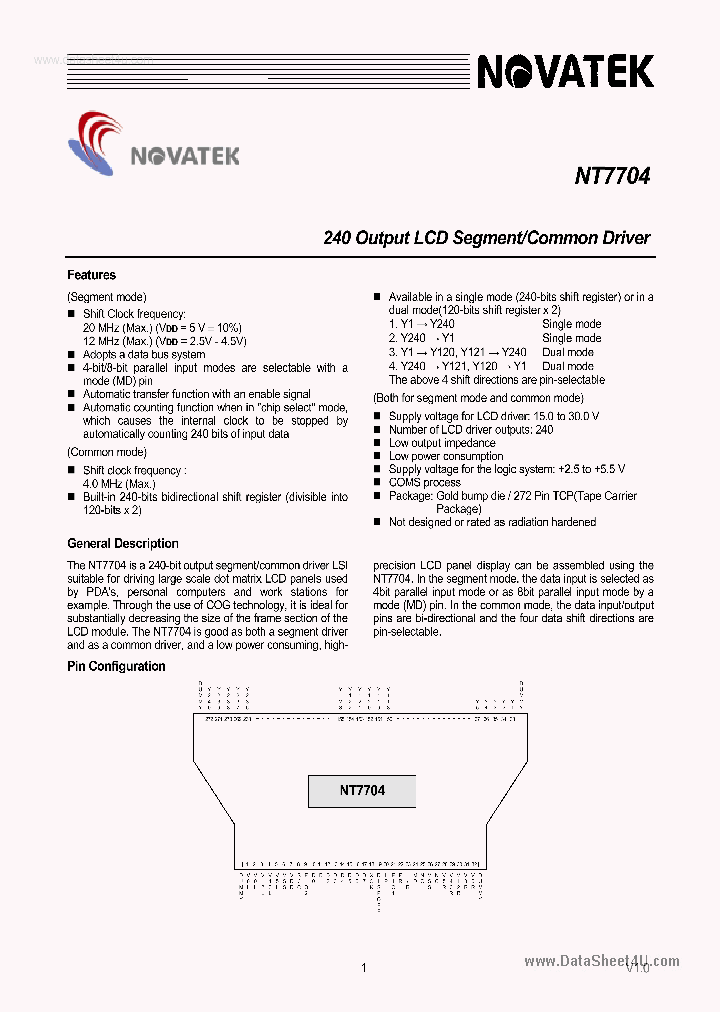 NT7704_165235.PDF Datasheet