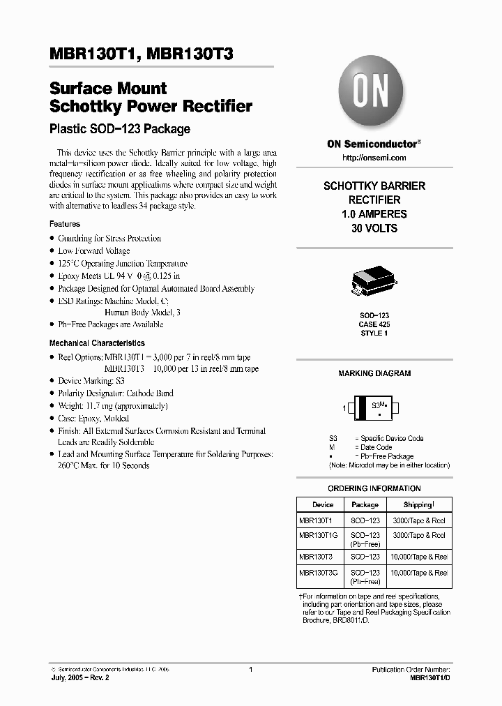 MBR130T1_167508.PDF Datasheet