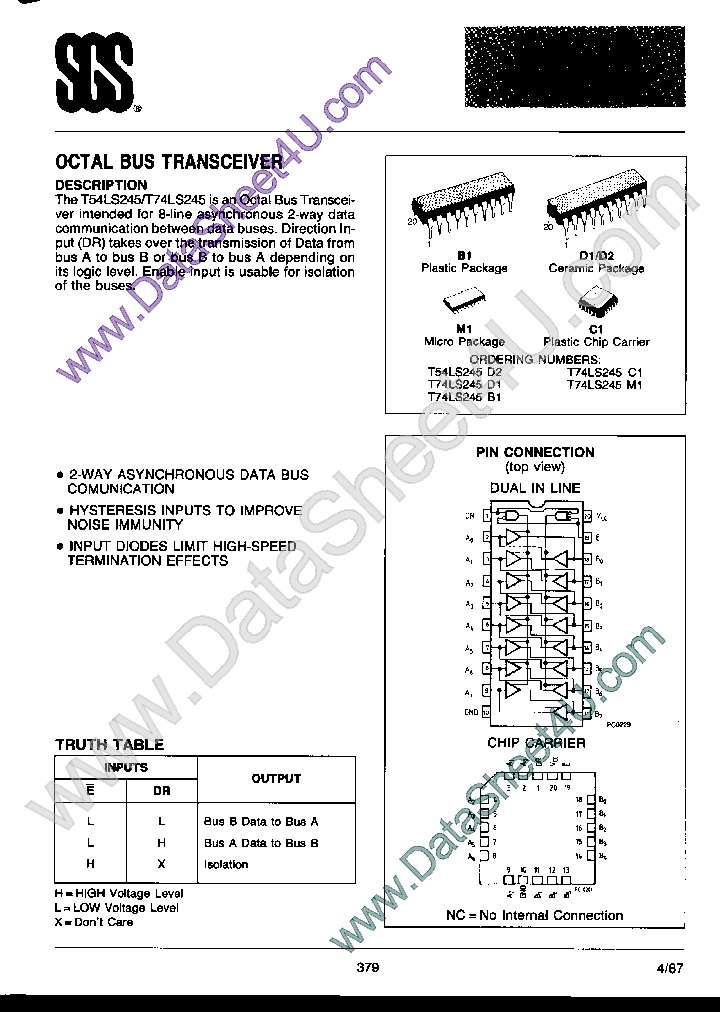 T74LS245_170263.PDF Datasheet