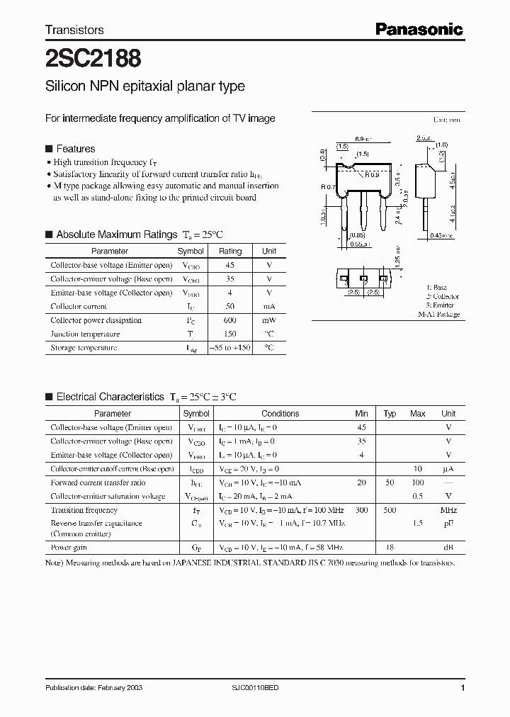 2SC2188_197358.PDF Datasheet