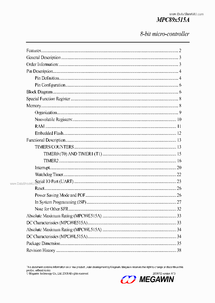 MPC89E515A_173808.PDF Datasheet