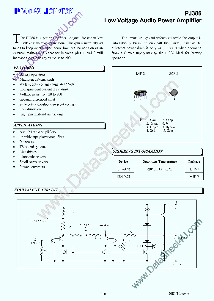 PJ386_177169.PDF Datasheet