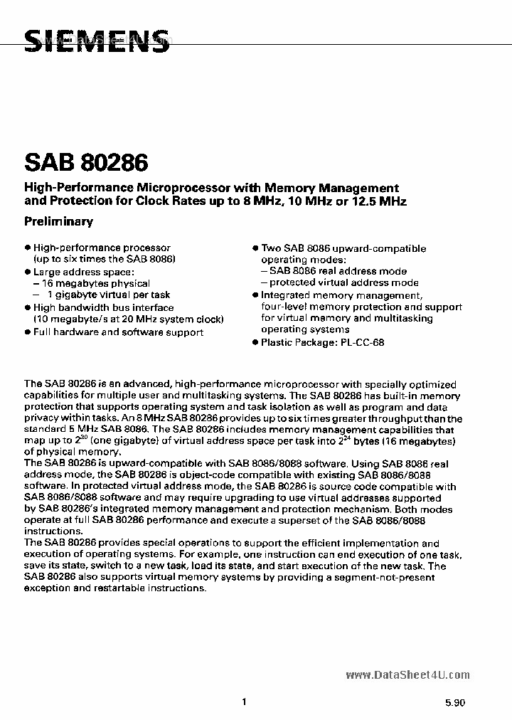 SAB80286_178300.PDF Datasheet