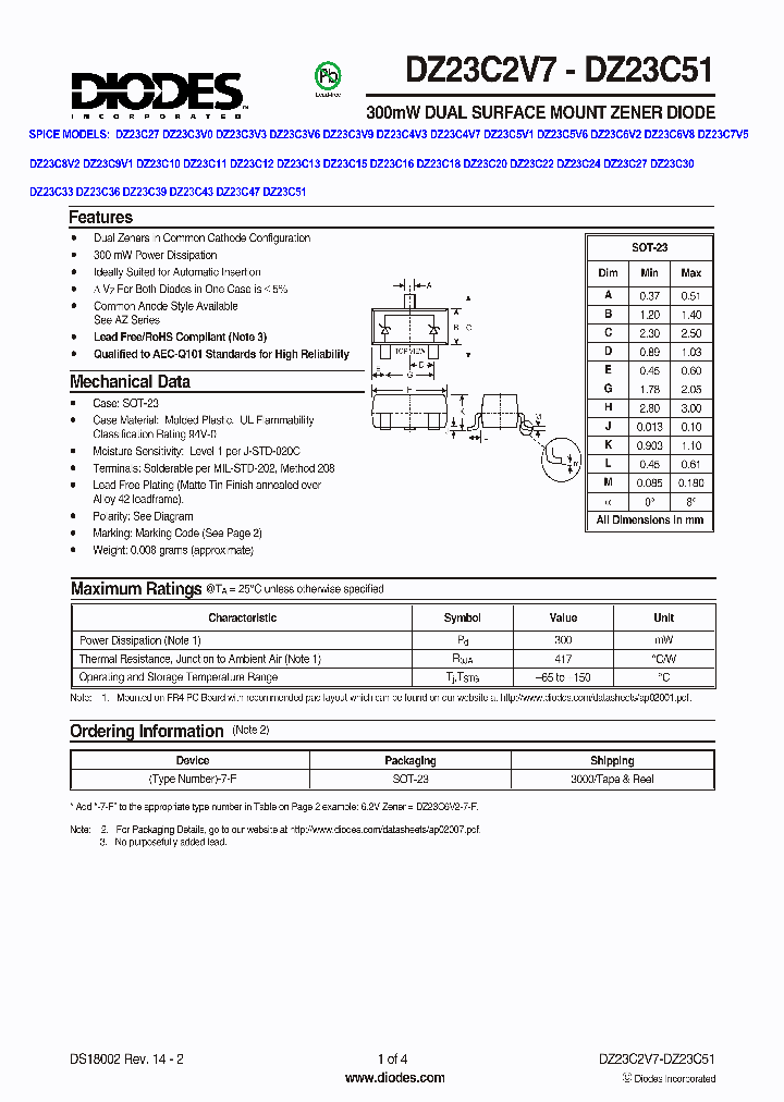 DZ23C3V0-7-F_201100.PDF Datasheet