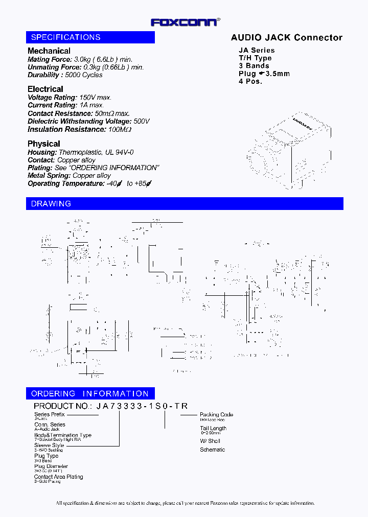 JA73333-1S0-TR_202394.PDF Datasheet