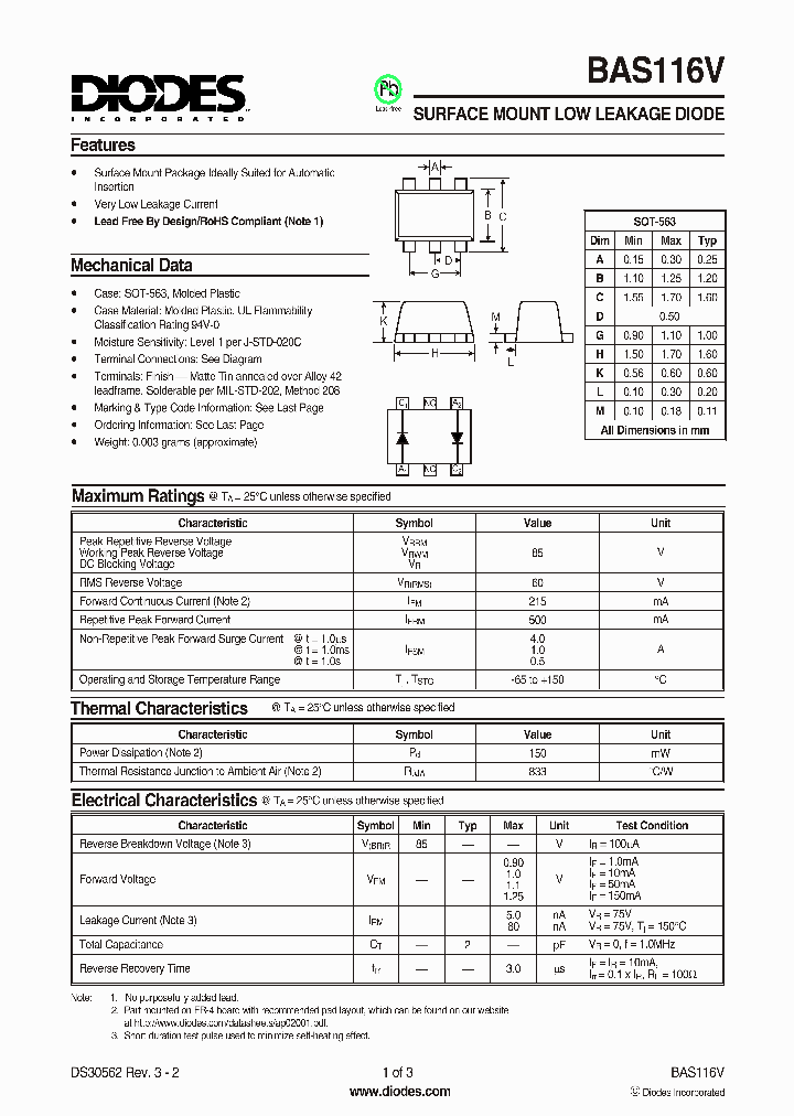 BAS116V1_210858.PDF Datasheet