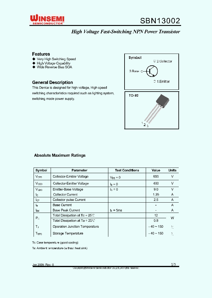 SBN13002_242756.PDF Datasheet