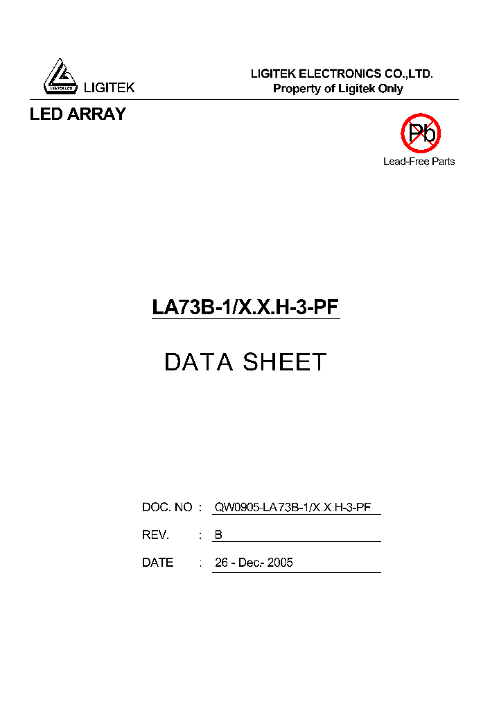 LA73B-1XXH-3-PF_243341.PDF Datasheet