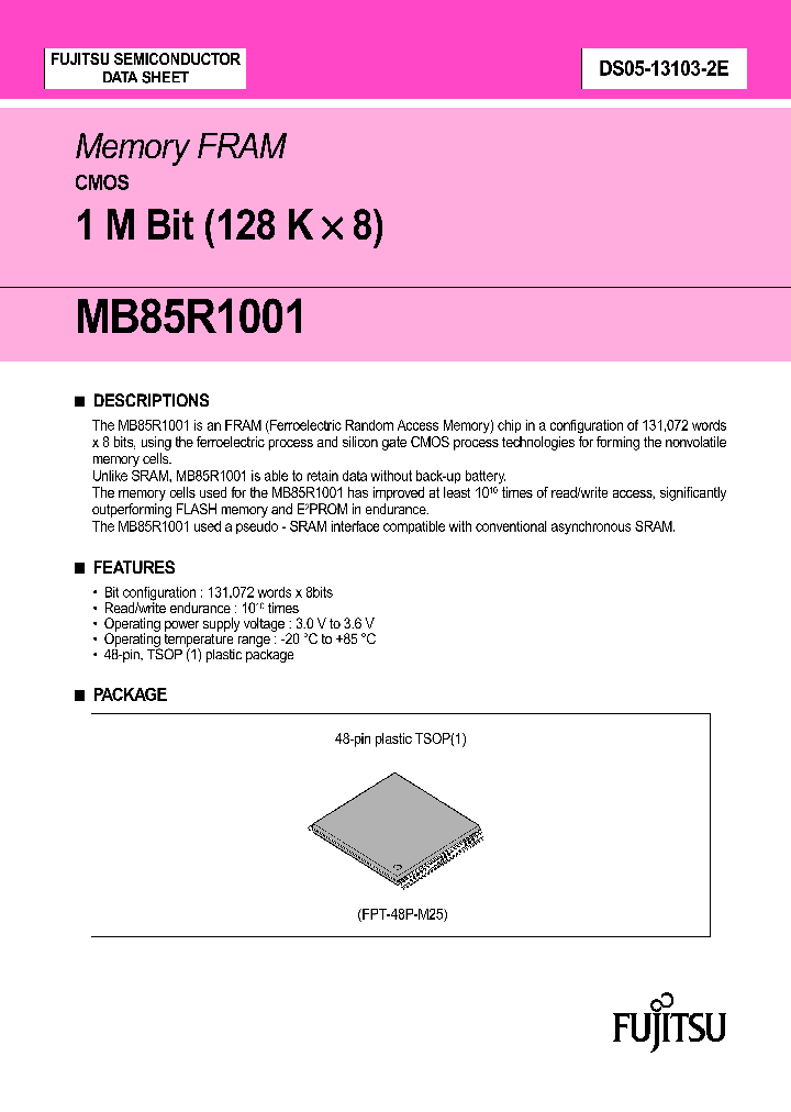 MB85R1001_181042.PDF Datasheet
