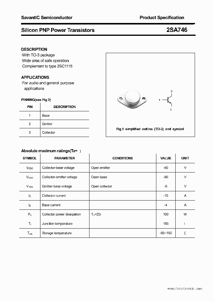 2SA746_182374.PDF Datasheet
