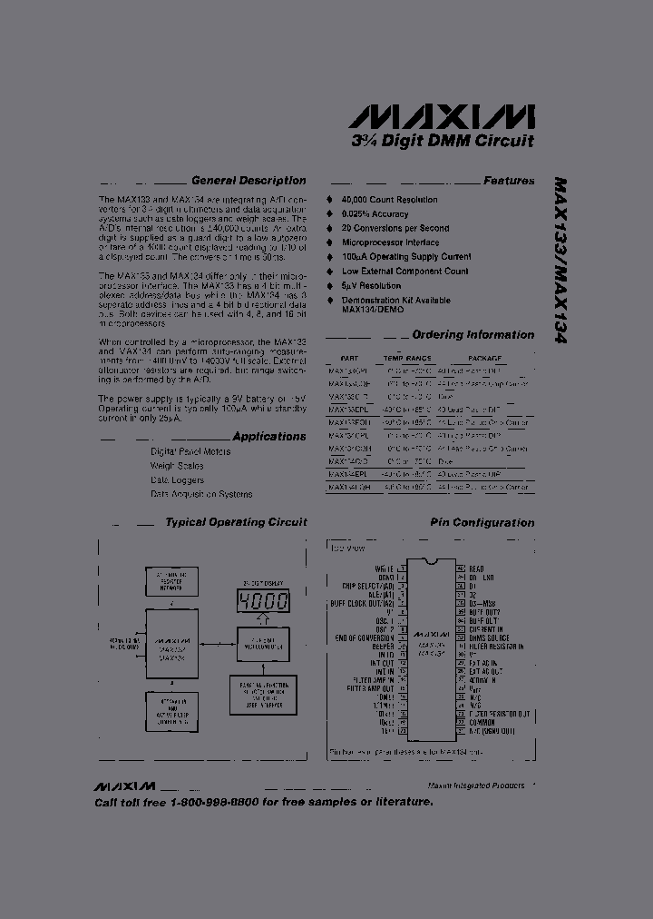 MAX133CQH_401380.PDF Datasheet
