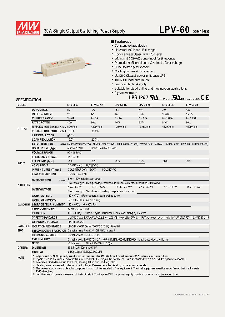 LPV-60-48_323488.PDF Datasheet