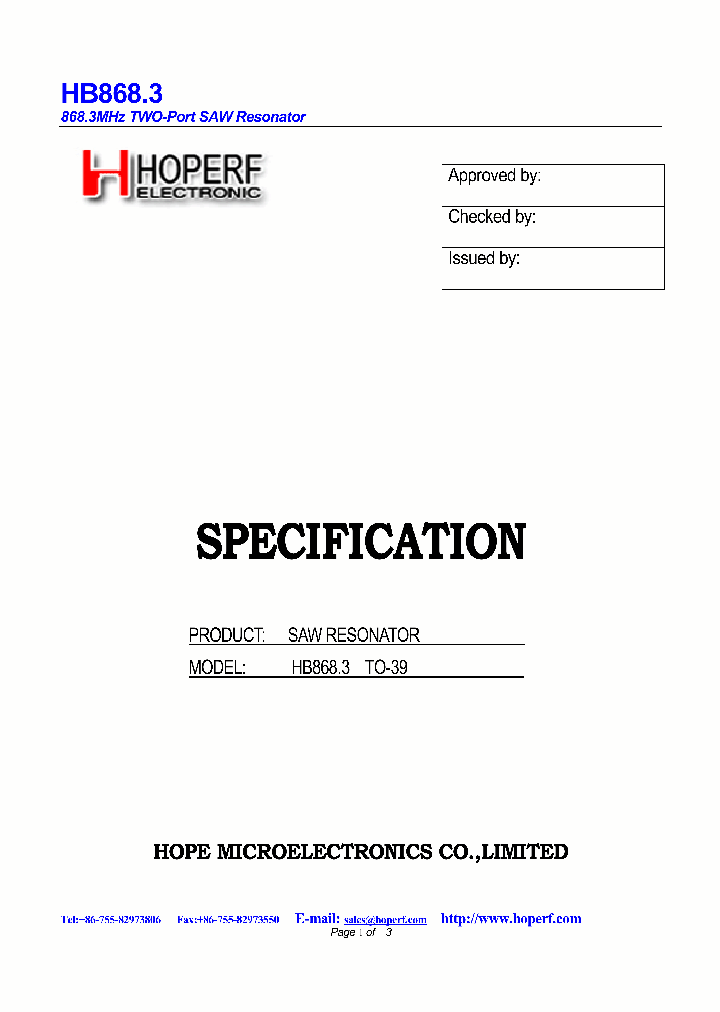 HB8683_418074.PDF Datasheet