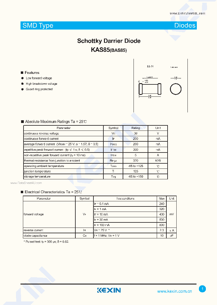 KAS85_189318.PDF Datasheet