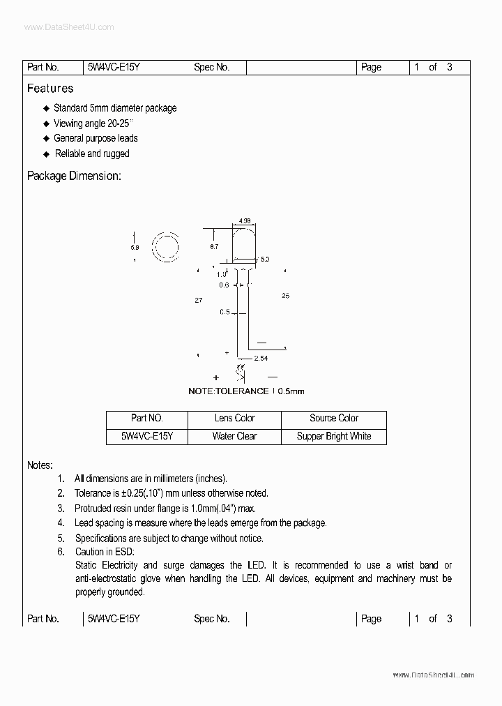 5W4VC-E15Y_195797.PDF Datasheet