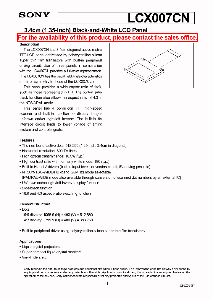 LCX007CN_241364.PDF Datasheet