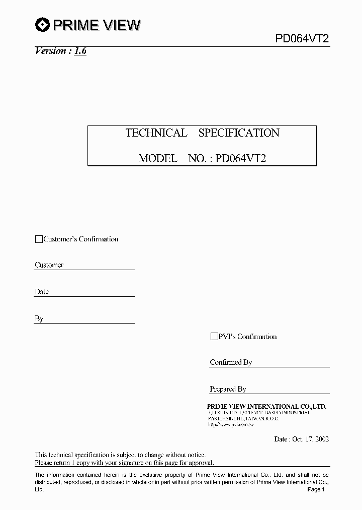 PD064VT2_199956.PDF Datasheet