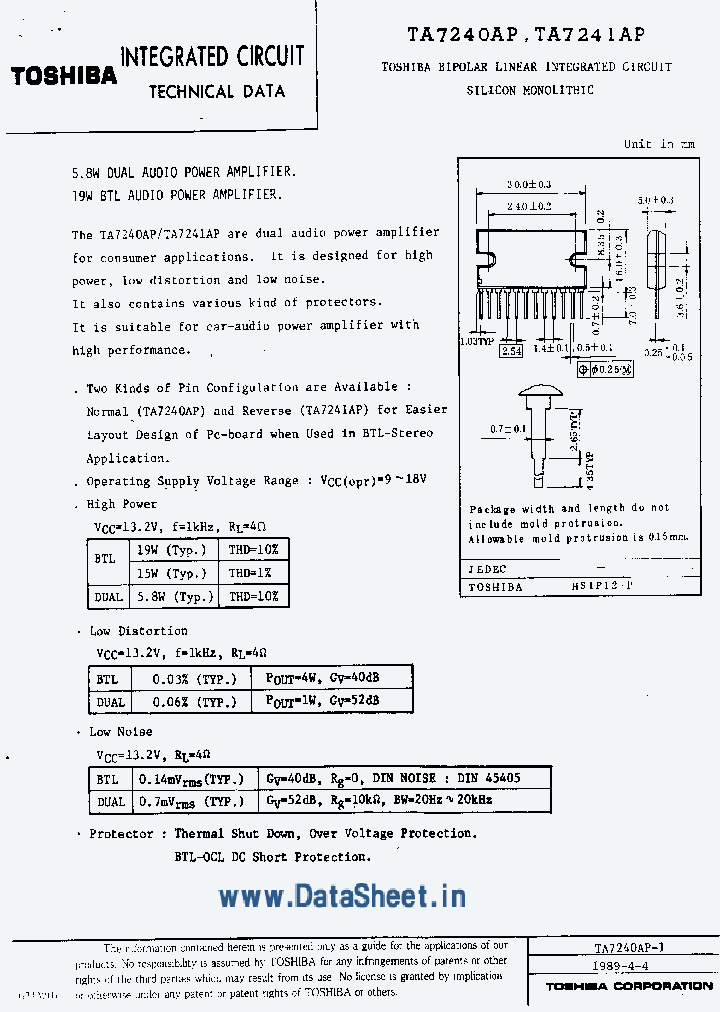 TA7240AP_199876.PDF Datasheet