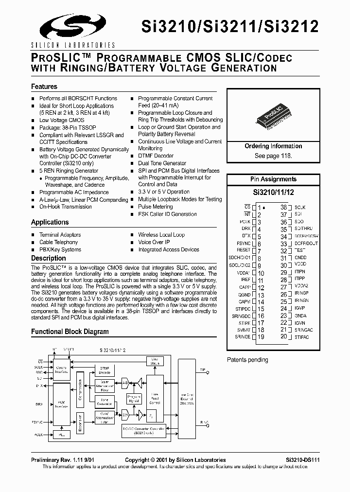 SI3210_421459.PDF Datasheet