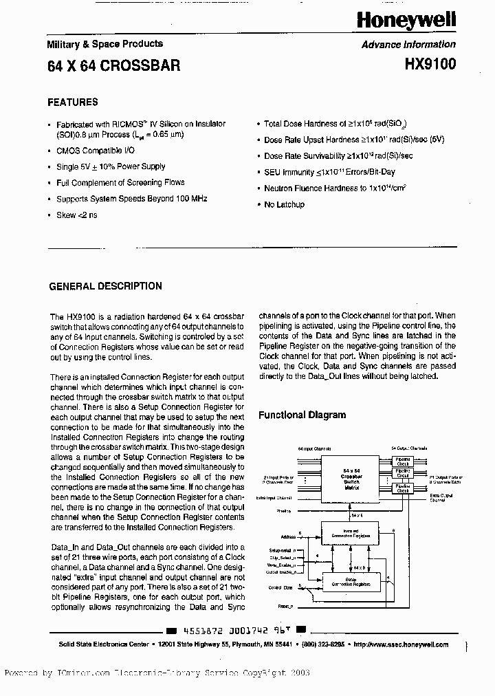 HX9100SF_332650.PDF Datasheet