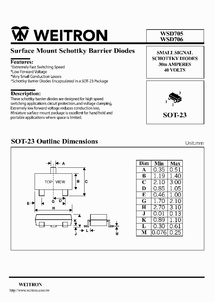 WSD705_244520.PDF Datasheet