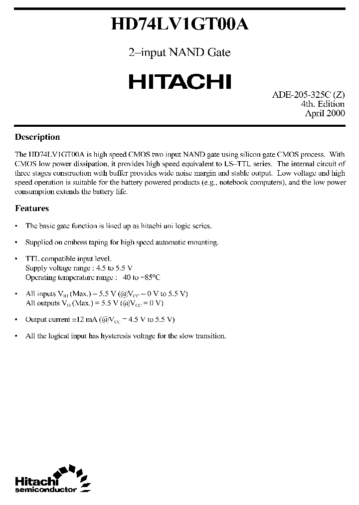 HD74LV1GT00A_247789.PDF Datasheet