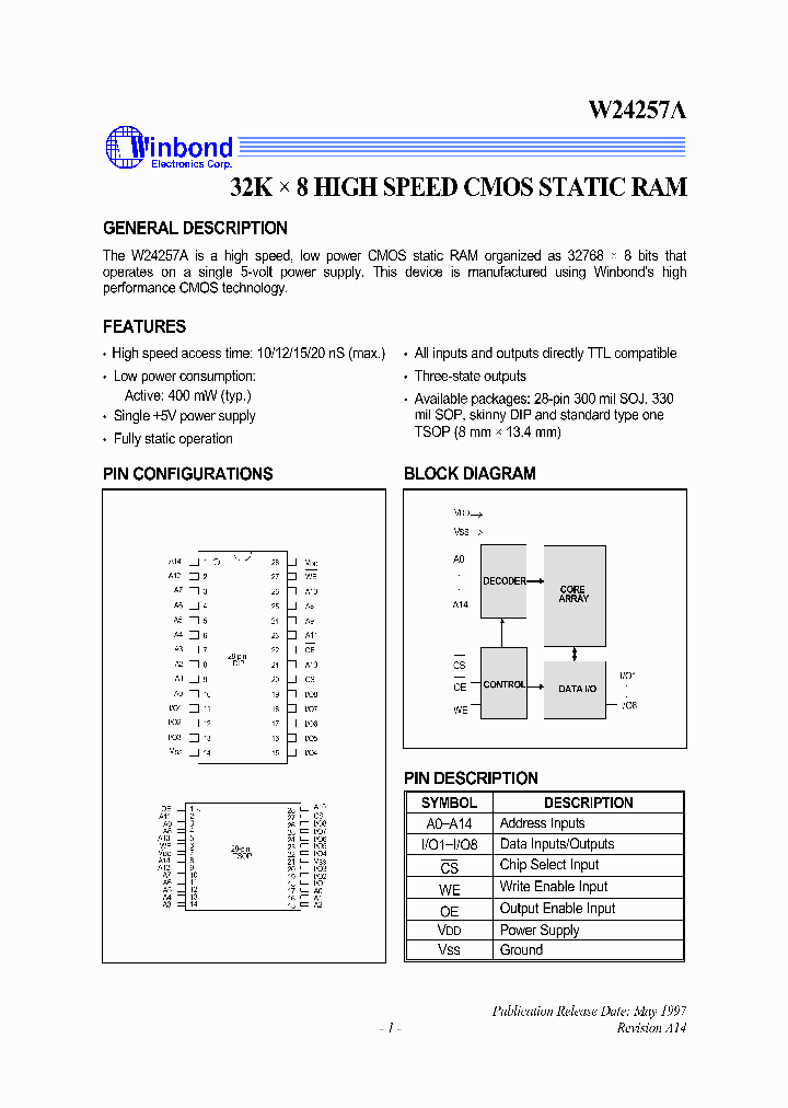 W24257A-15_215067.PDF Datasheet