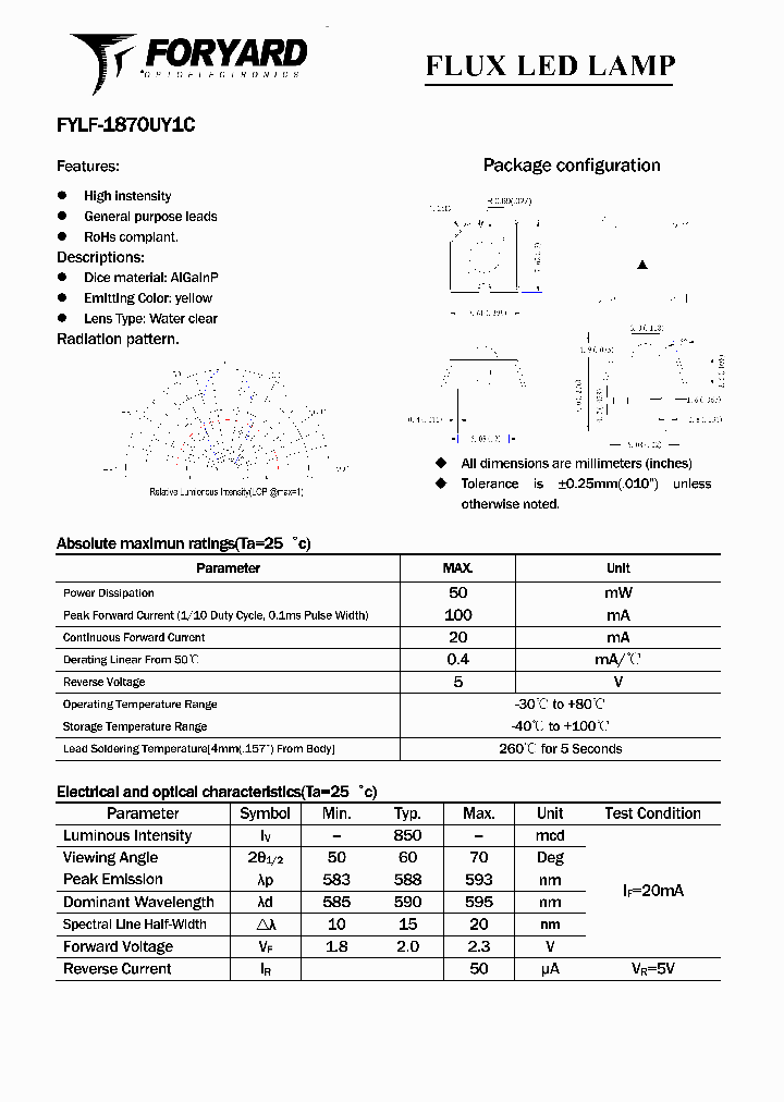 FYLF-1870UY1C_439700.PDF Datasheet