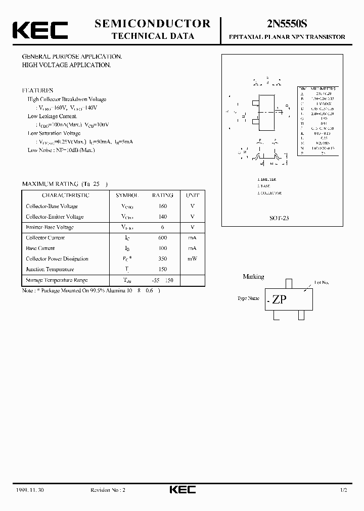 2N5550S_249373.PDF Datasheet