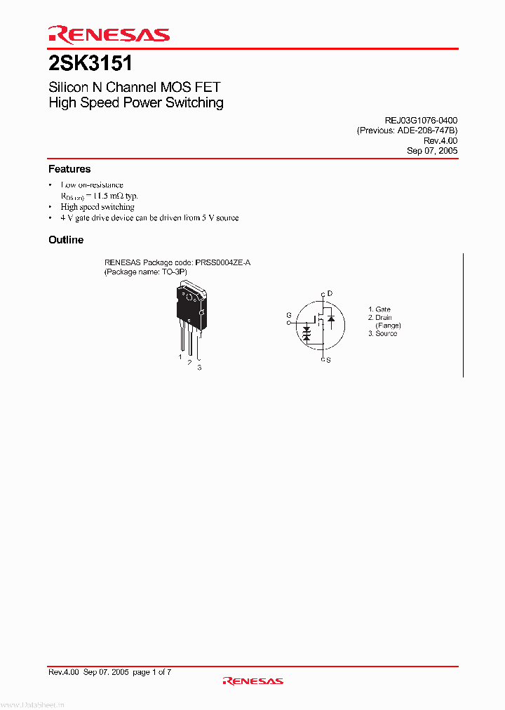 K3151_217078.PDF Datasheet