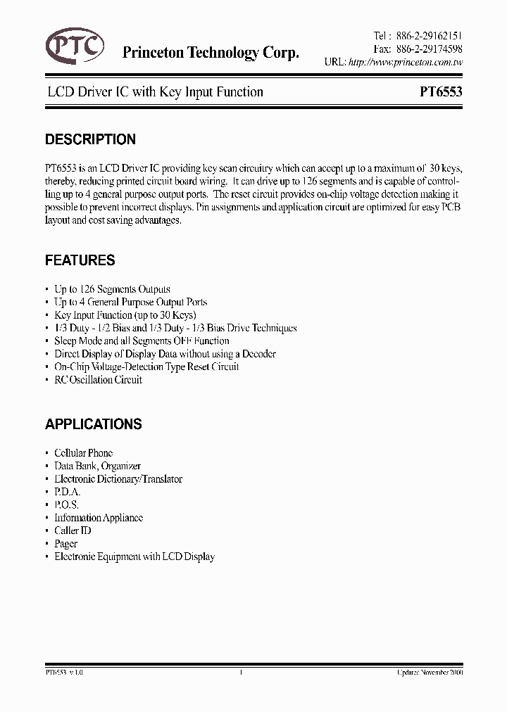PT6553-LQ_253290.PDF Datasheet