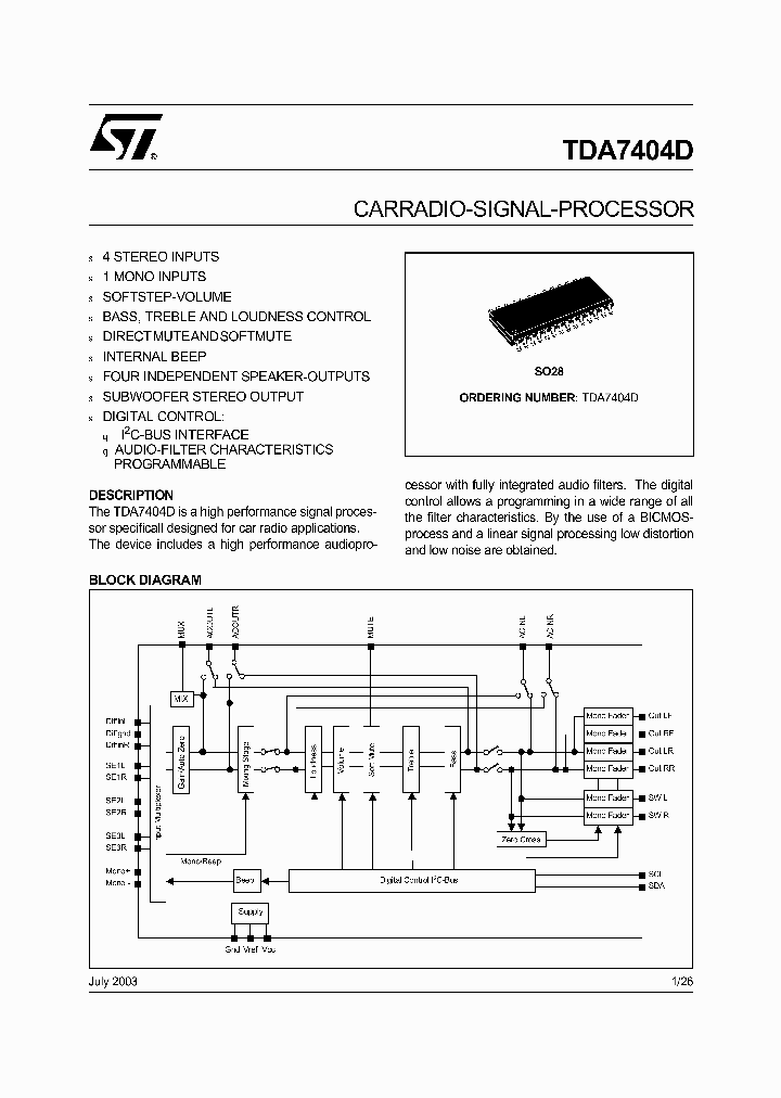 TDA7404_338295.PDF Datasheet