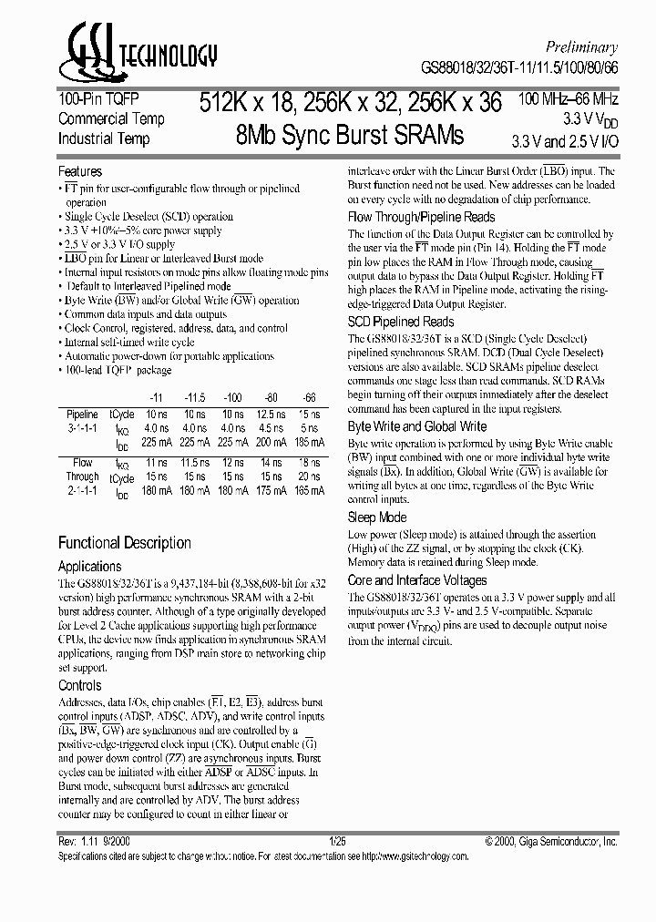 GS88018_339031.PDF Datasheet